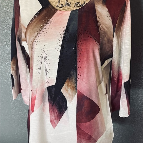 Stunning Blouse by Christopher & Banks   P/M - Picture 3 of 6